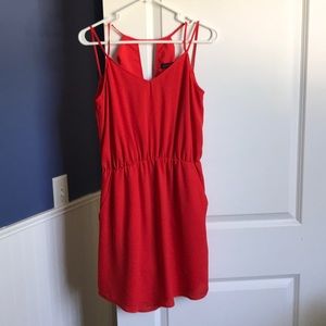 Banana Republic orange dress, size 6